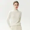 Suéter de Punto Baicai de Terciopelo con Cuello Alto, Nuevo Jersey Básico sin Costuras Todo Fósforo Otoño/Invierno 2026, Suave y Amigable con la Piel