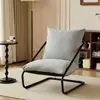 Silla de café, silla de exterior para ocio, sillón popular, sofá perezoso de alta elasticidad, sillón reclinable cómodo, suave y esponjoso