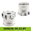 Portaherramientas de fresado de avance rápido Toshiba exn03R a prueba de golpes lnmu0303 hoja de avance rápido portaherramientas de fresado de doble cara abierto grueso