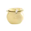 Contenedor de Grasa de Cerdo Olla de Aceite de Cocina Tarro Cerámico para el Hogar con Tapa Resistente a Altas Temperaturas Tarro Grande para Aceite de Chile y Condimentos