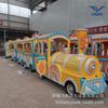 Centro comercial en línea, tren eléctrico, zona panorámica, tren turístico interior y exterior, vagón de atracciones cuadrado, equipo de entretenimiento para niños