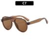 Nuevos Lentes de Sol de Moda para Hombre y Mujer de Montura Grande para Conducir, Estilo Toad Transfronterizo Europeo y Americano, Modernos para Exteriores, Gafas de Sol Personalizadas