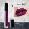 Brillo Labial Mate Cremoso Caliente Neutro No Descolorante Brillo de Labios Esmalte Labial Europeo y Americano Lápiz Labial Larga Duración y No Descolorante