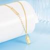 Live Internet Celebridade Rico Pequeno Ouro Pingente Colar Mulheres Ano Novo Boa Sorte Luz Luxo All-match High-end Romântico Clavicle Chain