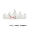 Sándalo Pluma Creativa Montaña Madera Wuzhishan Soporte para Bolígrafos Pincel Cerámica Azul y Blanca Portabolígrafos Cuatro Tesoros del Estudio Venta al por Mayor