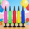 Mini bomba de aire portátil de mano, tamaño pequeño, manual, para inflar globos, almohada inflable en forma de U