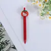Pluma parche acrílica personalizada de dibujos animados, pluma de gel, linda papelería para estudiantes y oficina, pluma creativa promocional para firmas