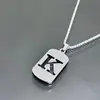Collar de letra inglesa de 26 palabras cadena Taigang ropa de pareja para estudiantes masculinos y femeninos accesorios diseño nicho simple combinable Moda