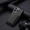 Adecuado para Funda de Teléfono Móvil Iphone18 Pro, Imitación de Cuero con Patrón de Fibra de Carbono 16Pro Soporte Magnético para Tarjetas, Funda Protectora Apple 17