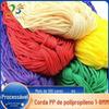 Corda de polipropileno corda pp cordão cordão cordão cordão bolso cordão preto oco sólido cordão de bolso em estoque fornecimento direto