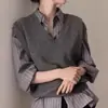 Nuevo chaleco de lana sin mangas con capas y cuello en V para mujer de otoño, suéter de punto base de color liso adelgazante