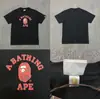 Camiseta de Manga Corta de Colaboración de Marca de Moda Aepe Unisex Cabeza de Simio Camuflaje Camiseta de Manga Corta Holgada de Gama Alta