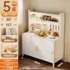 Prateleira de armazenamento para cozinha, aparador multicamadas, armário de armazenamento multifuncional, armário de armazenamento para micro-ondas de grande capacidade, armário de armazenamento doméstico