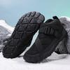 Botas de Nieve Nuevas para Exteriores Transfronterizas, Zapatos Cálidos de Algodón de Cinco Dedos, Engrosados y de Terciopelo, Resistentes al Frío y Aislados, Zapatos de Senderismo de Cinco Dedos para Pies Descalzos