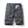 Nuevos Shorts de Cargo Elásticos con Múltiples Bolsillos de Estilo Retro Americano para Hombre, Exclusivamente para Exportación Transfronteriza de Amazon