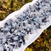 En stock Suministro de adornos de grava de luz de luna blanca natural, piedra de luna azul, migas de piedra, pecera, piedra de paisaje, decoración del hogar, mina Amoy