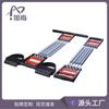 Dispositivo de tensión de resorte de pedal desmontable para fitness en interiores, dispositivo de tensión de pedal auxiliar, tres usos para abdominales