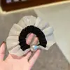 Xadrez Malha Patchwork Pérola Intestino Delgado Elástico de Cabelo Corda de Cabelo 2026 Novo Estilo Moda Versátil Faixa Elástica Simples Versátil Acessórios de Cabelo