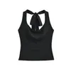 2629-Colete Sexy Slim Fit Estilo Europeu e Americano para Mulheres Nova Moda Primavera e Verão 2026 Top Hot Girl Sem Ombro