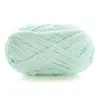 Bola de Nieve Chico Lindo Hecho a Mano DIY Tejido Chenilla Lana Gruesa Bufanda Tejida para Bebé Muñeca con Gancho Bolsa Hilo de Hielo