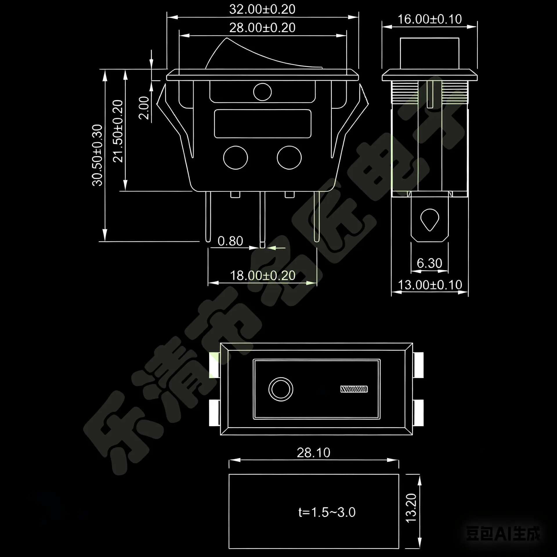 KCD3B2 带灯
