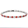 Conjunto de Pulseira Quente Transfronteiriça Zircônia Branca Tênis Pulseira de Puxar Fileiras Simples Diamante Fileiras Duplas Diamante Enfeites de Mão Atacado de Fábrica