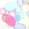 Moca Talla Grande Piedra Luminosa Huevo de Paloma Joyería Diamante de Vidrio Colgante Pendientes Accesorios Diamante para Uñas Diamante de Luz de Luna DIY