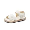 Sandalias Infantiles 2026 Verano Nuevo Estilo Sandalias para Bebé Estilo Coreano Antideslizantes Suela Suave Zapatos de Playa para Bebé Simples y Versátiles