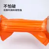 Bolsas Express de Color Naranja de Gran Volumen, Transfronterizas, de Nuevo Material, Sin Olor, para Envío y Logística de Comercio Electrónico, Bolsas de Empaque para Ropa