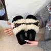 Chinelos fofos estilo francês com fivela para mulheres, nova coleção outono/inverno 2026, chinelos de algodão slip-on chiques e confortáveis para usar em casa