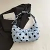 Bolso con Lazo de Lunares para Mujer 2026 Verano Nuevo Pequeño de Nicho Moda Bolso de Hombro Único Bolso Cruzado de Alto Valor para el Trabajo