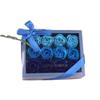 Regalo de San Valentín Caja de Regalo de Flores de Jabón de Rosa Artificial con 12 Flores Degradadas, Práctico para Eventos de Empresa y Celebraciones de Bodas, Al por Mayor
