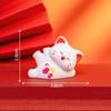 Micro paisagem criativa flor rica flor gato da sorte animal boneca decoração acessórios carro desktop pequenos ornamentos