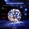 Moissanite Bare Stone D Color Mosan Diamond Eight Heart Eight Arrows Round 1 quilate Bare Diamond Factory Outlet