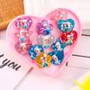 Anillo de princesa de personaje de dibujos animados coreano directo de fábrica para niños, juguete, joyería para niñas, regalo pequeño al por mayor para jardín de infancia