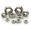 Acero inoxidable 304/201 tuerca hexagonal tornillo hexagonal acero al carbono galvanizado engrosado tuerca Estándar Nacional M3M4M5M6M8