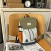 Mochila de Moda Estilo Coreano para Niños, Mochila Pequeña Versátil y Elegante con Bloques de Color para Exteriores, Mochila Escolar para Bebés de Niñas de Jardín de Infancia, Moderna