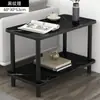 Mesita de Noche Moderna Minimalista Pequeña Mesita de Noche Simple de Madera Maciza Mesita de Noche Creativa Mini Gabinete de Mesita de Noche para Dormitorio