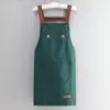 Delantal Transfronterizo con Impresión de Logo Personalizado, Impermeable, Resistente al Aceite, Resistente a las Manchas, Alta Calidad, Ropa de Trabajo Elegante para Hombre para Uso en Cocina y Hogar
