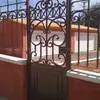 Suministro Directo Subei Puerta de Hierro Forjado Frances Artesanía Metálica Casa Artesanía de Hierro Patio Puerta de Forja Pintada
