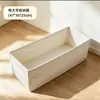 Caixa de Armazenamento de Tecido com Tampa para Roupas, Caixa Organizadora Doméstica, Grande Capacidade, para Cesta de Armazenamento de Guarda-Roupa em Casa