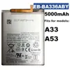 Adecuado para Batería Incorporada de Teléfono Móvil Samsung Eb-Ba336Aby, Batería de Teléfono Móvil A33, Batería de Teléfono Móvil A53