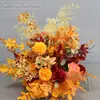 Flores para el camino de la boda flores para la mesa del hotel macetas bolas de flores decoración del escenario de la boda arte floral terminado