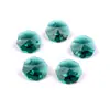 Cuentas octogonales de Cristal de Color 14 mm doble agujero cortina de cuentas de cristal cuentas sueltas accesorios DIY colgante para coche iluminación accesorios DIY