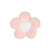 Almohada para el cuello con reposacabezas de coche con flores, almohada creativa de felpa para asiento de coche, almohada cómoda, suministros pequeños y frescos para coche
