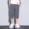 Verano 2023 Seda de Hielo Verano Casual Secado Rápido Ropa Exterior Pantalones Capri Shorts para Hombre Sueltos Modernos Verano Delgados