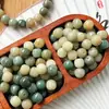 Cuentas Sueltas de Raíz de Bodhi de Gelatina Tricolor, Serie de Colores Frescos Cuentas Barril, Accesorios para Hacer Pulseras, Accesorios para Pulseras Hechas a Mano DIY Venta al por Mayor