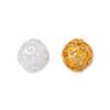 Prata S925 Contas Cauda de Fênix Contas Espaçadoras Contas Soltas Acessórios Ouro Antigo DIY Joias Pulseira Colar Cordão Trançado Acessórios para Miçangas