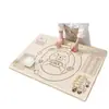 Tapete de silicona para amasar, engrosado, grado alimenticio, para uso doméstico, antideslizante, tamaño grande, tabla de cortar de cocina para hornear