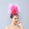 Flor de Cabeza de Xishuangbanna Nuevo Estilo Étnico Performance Étnico Venta al por Mayor Escenario de Danza Clásica Performance de Baile Mujeres Modernas